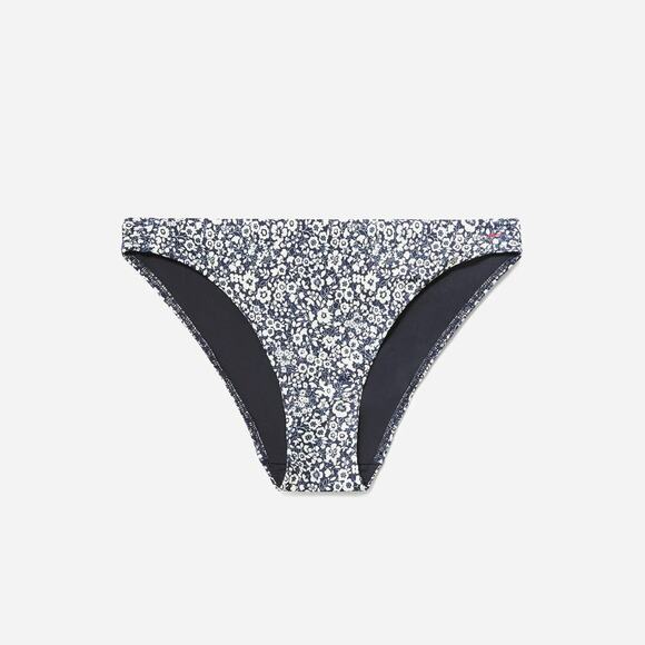 Everlane The Bikini Bottom in Low-Rise in Navy Floral S NWT - Picture 4 of 5